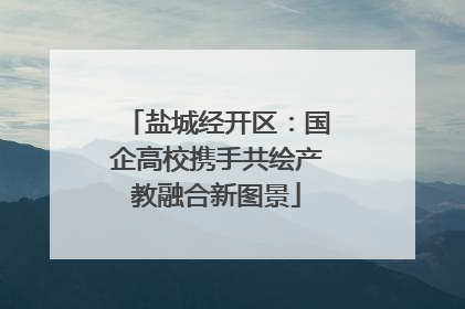 盐城经开区：国企高校携手共绘产教融合新图景