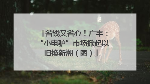 省钱又省心！广丰：“小电驴”市场掀起以旧换新潮（图）