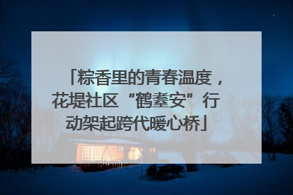 粽香里的青春温度，花堤社区“鹤耋安”行动架起跨代暖心桥