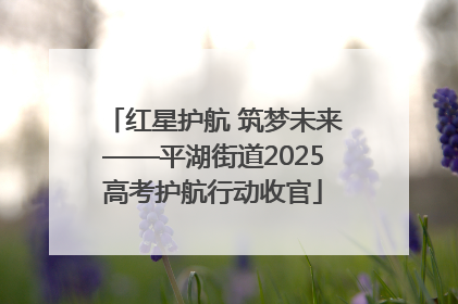红星护航 筑梦未来——平湖街道2025高考护航行动收官