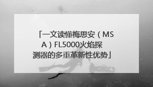 一文读懂梅思安（MSA）FL5000火焰探测器的多重革新性优势