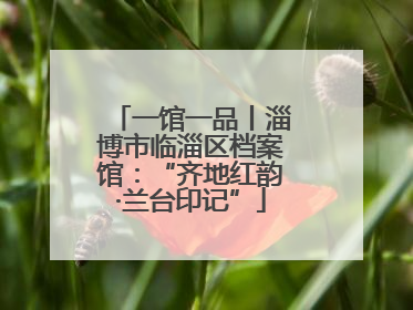 一馆一品丨淄博市临淄区档案馆：“齐地红韵·兰台印记”