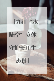 九江“水陆空”立体守护长江生态链