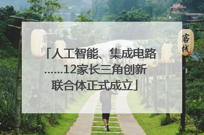人工智能、集成电路……12家长三角创新联合体正式成立