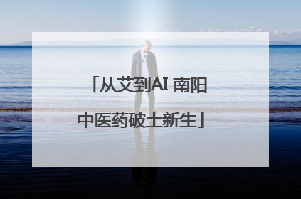 从艾到AI 南阳中医药破土新生