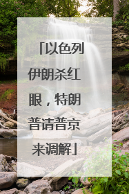 以色列伊朗杀红眼，特朗普请普京来调解