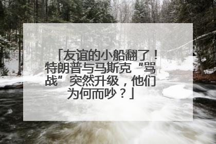 友谊的小船翻了！特朗普与马斯克“骂战”突然升级，他们为何而吵？