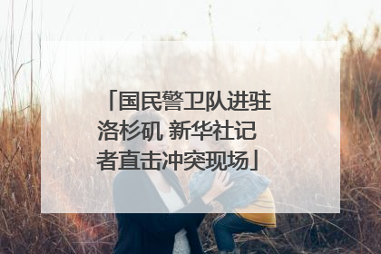 国民警卫队进驻洛杉矶 新华社记者直击冲突现场