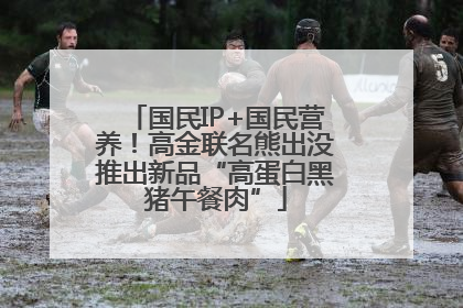 国民IP+国民营养！高金联名熊出没推出新品“高蛋白黑猪午餐肉”