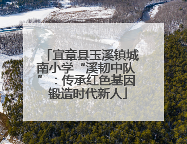 宜章县玉溪镇城南小学“溪韧中队”：传承红色基因 锻造时代新人