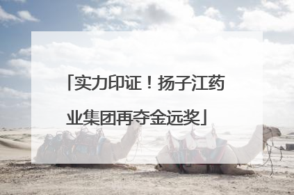 实力印证！扬子江药业集团再夺金远奖