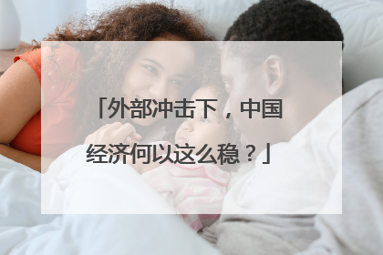 外部冲击下，中国经济何以这么稳？