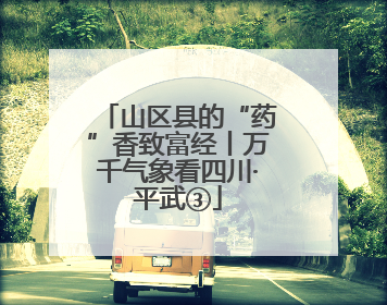 山区县的“药”香致富经丨万千气象看四川·平武③