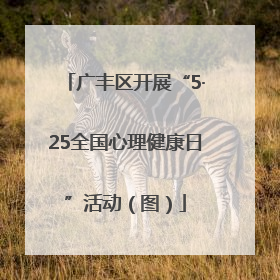 广丰区开展“5·25全国心理健康日”活动（图）