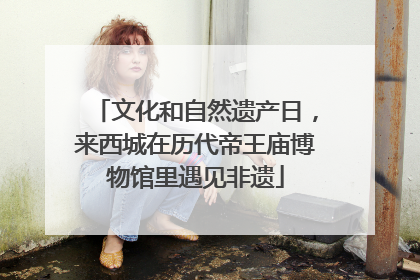 文化和自然遗产日，来西城在历代帝王庙博物馆里遇见非遗