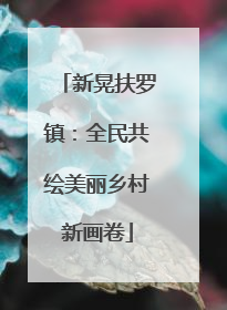 新晃扶罗镇：全民共绘美丽乡村新画卷
