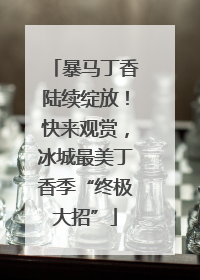 暴马丁香陆续绽放！快来观赏，冰城最美丁香季“终极大招”
