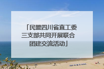 民盟四川省直工委三支部共同开展联合团建交流活动
