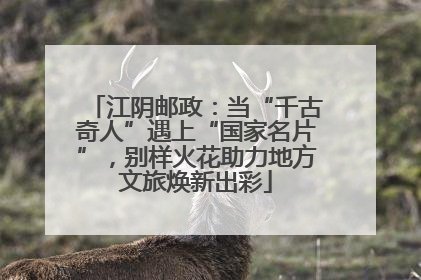 江阴邮政：当“千古奇人”遇上“国家名片”，别样火花助力地方文旅焕新出彩