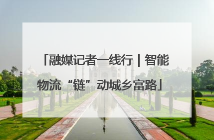 融媒记者一线行｜智能物流“链”动城乡富路