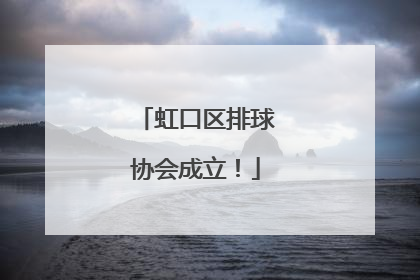 虹口区排球协会成立！