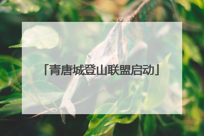 青唐城登山联盟启动