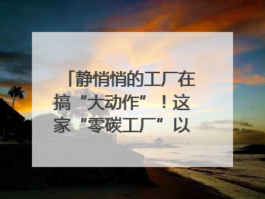 静悄悄的工厂在搞“大动作”！这家“零碳工厂”以“三创三增”探索共富新路径｜网络名人四川行