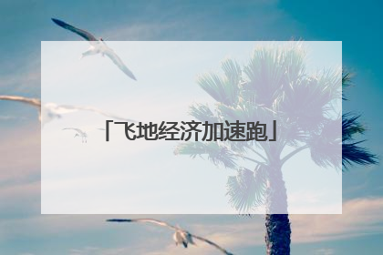 飞地经济加速跑