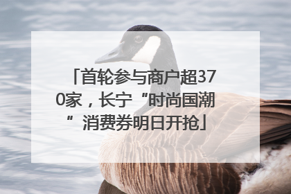 首轮参与商户超370家，长宁“时尚国潮”消费券明日开抢