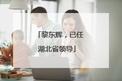 黎东辉，已任湖北省领导