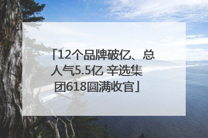 12个品牌破亿、总人气5.5亿 辛选集团618圆满收官