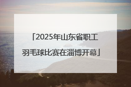 2025年山东省职工羽毛球比赛在淄博开幕