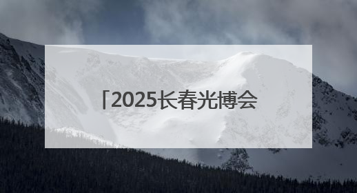 2025长春光博会引资229.3亿元