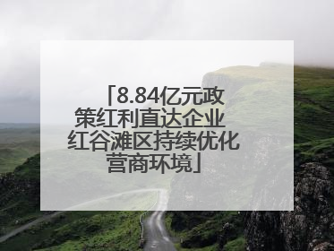 8.84亿元政策红利直达企业 红谷滩区持续优化营商环境