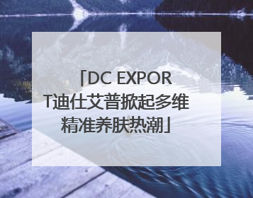 DC EXPORT迪仕艾普掀起多维精准养肤热潮
